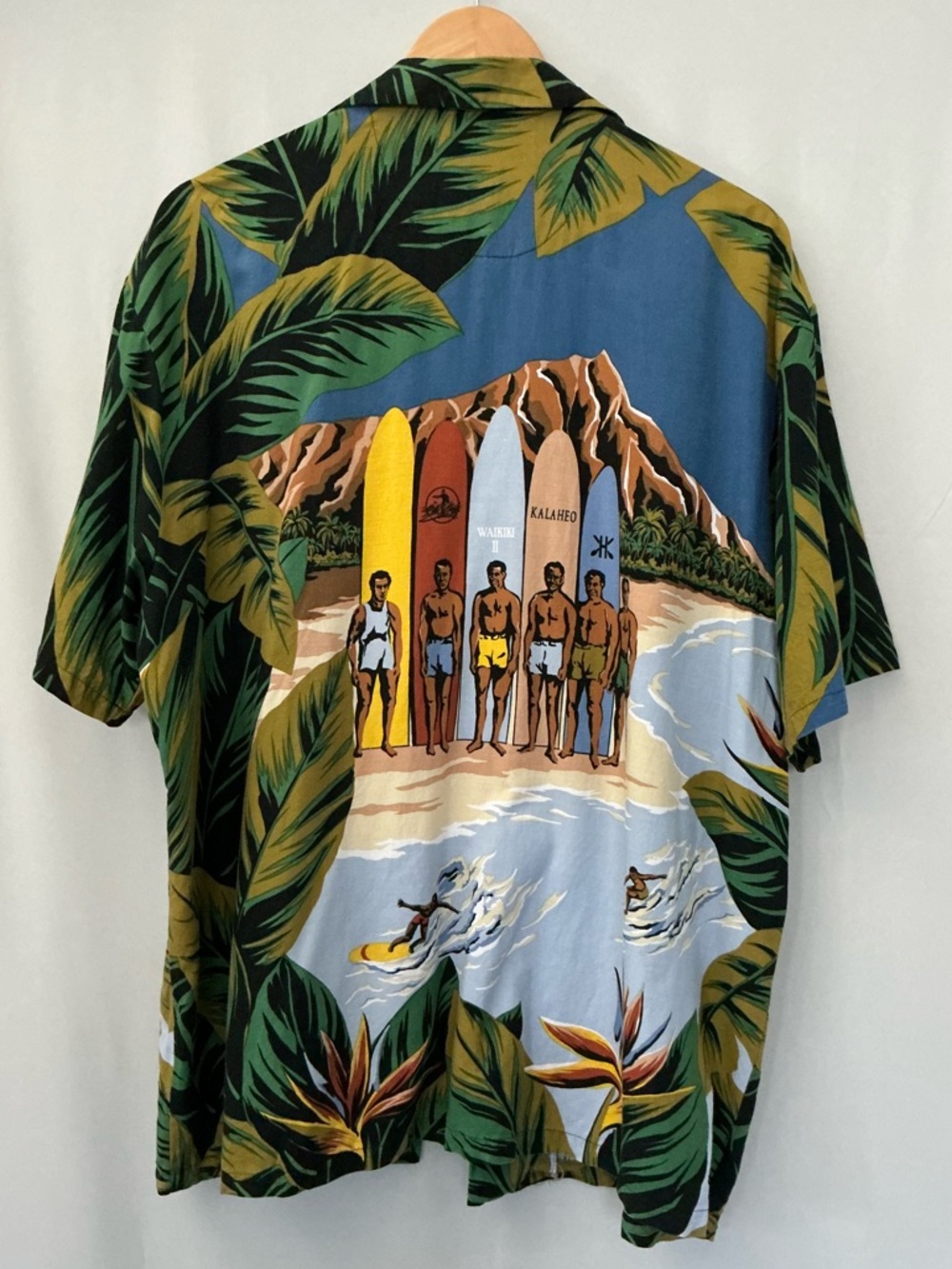 Kalaheo Men's Hawaiian Shirt Size L